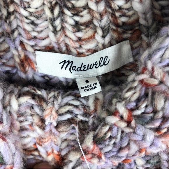 New Madewell Raynor mock neck sweater S - Picture 3 of 5